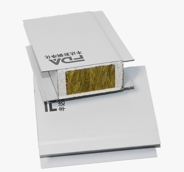Insulated Rock Wool Cleanroom Panels for Industrial Facilities