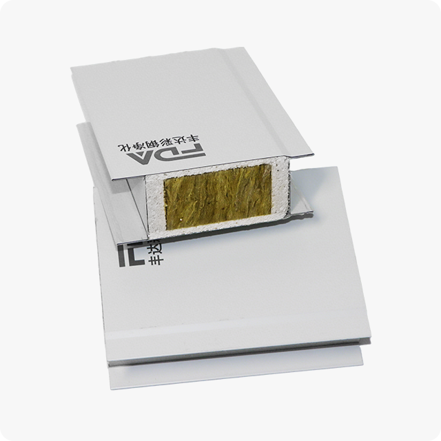 MGO Rock Wool Cleanroom Panel